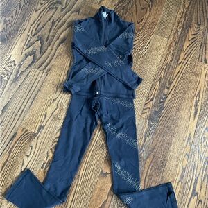 Figure Skating Set with Rhinestone Accents